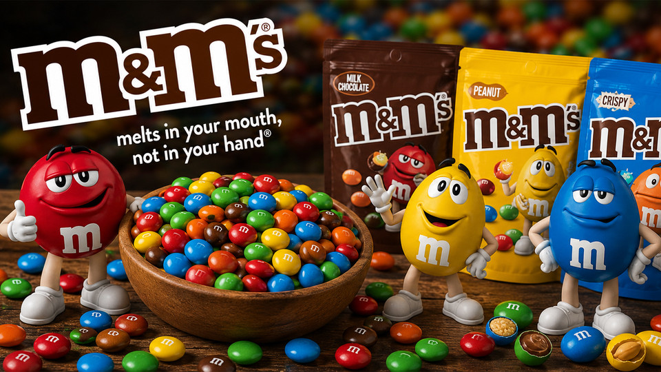 M&M's؛ شکلاتهای رنگارنگی که به یکی از محبوبترین برندهای شکلات جهان تبدیل شدند