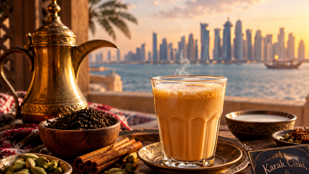 چای کرک (Karak Chai)؛ سفری گرم و معطر از هند تا قلب خلیج فارس