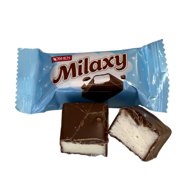 شکلات با کرم شیر با بافت مارشمالو روشن ساخت اوکراین