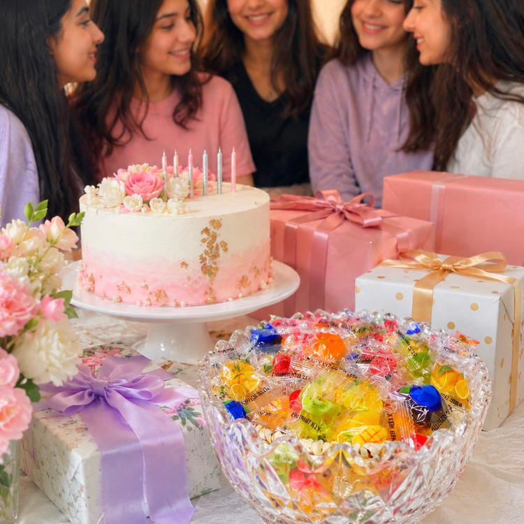 پاستیل خوشمزه میوهای مناسب پذیرایی تولد، مهمونی، دورهمی و عصرانه