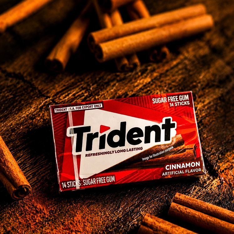 آدامس طعم دارچین تریدنت خارجی اصل